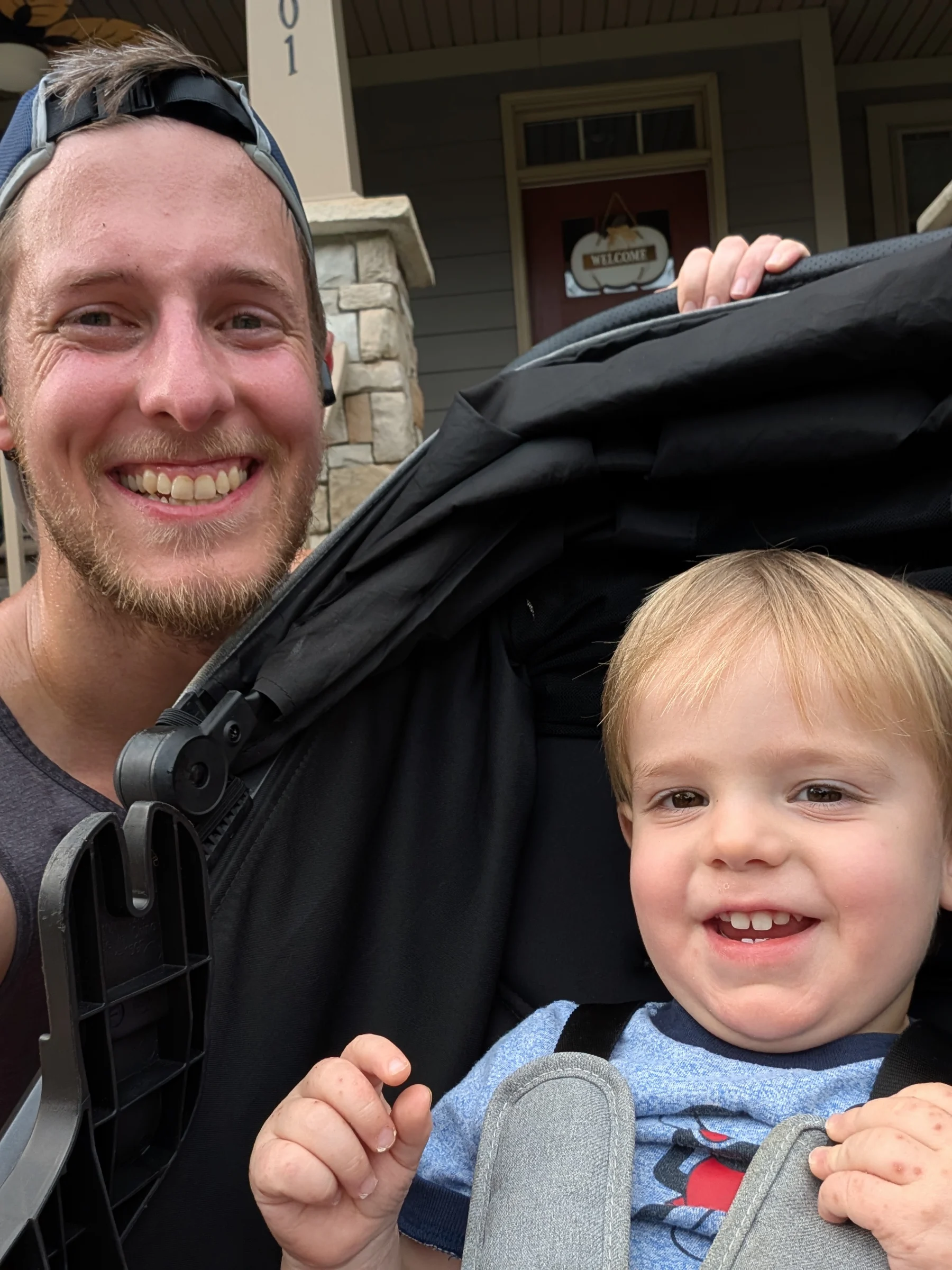 Strollering (running with stroller) on a chill home day. Did cinnamon rolls this morning, played with cars with the kids, worked on the game, and finished Rhythm Heaven Groove - fun day all around but I'm ready to get back out once this sickness is passed!