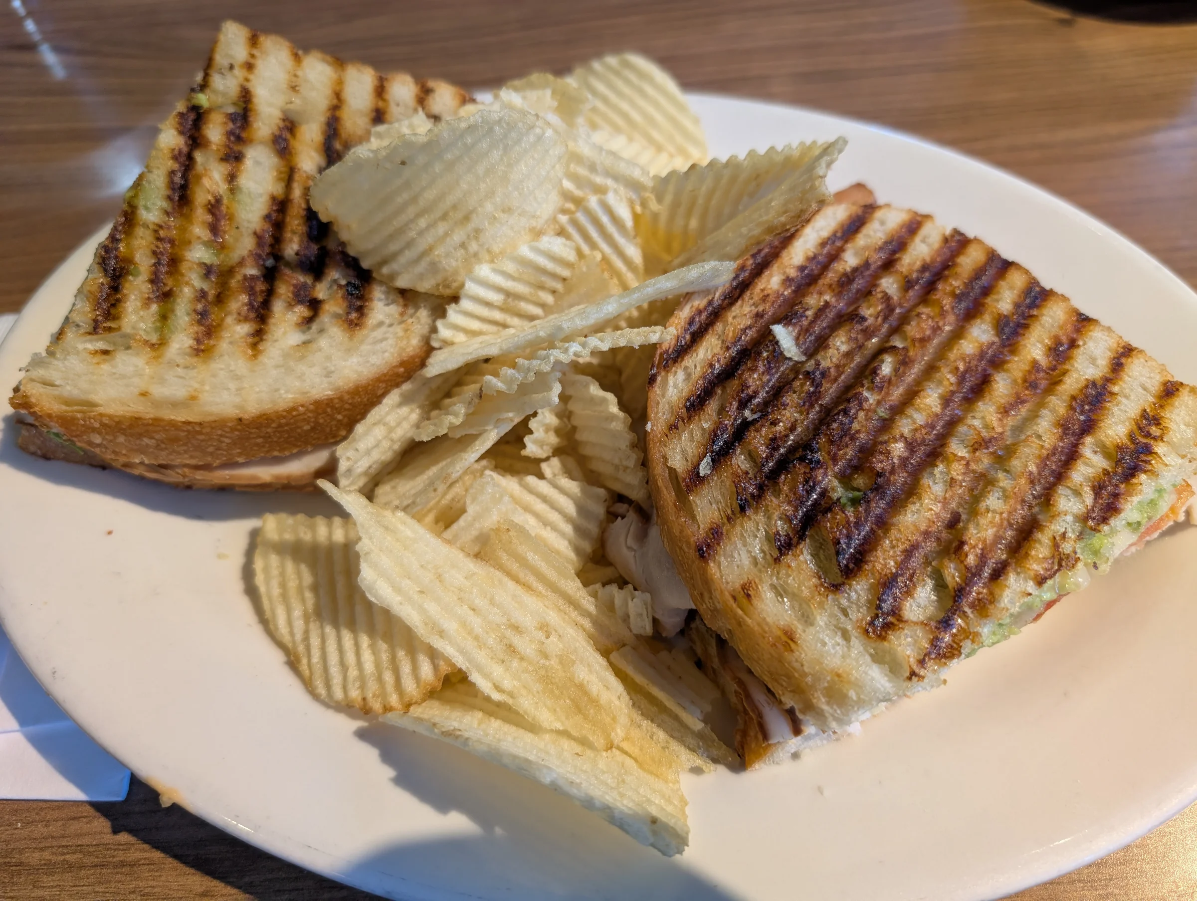 Morning run, lunch with a friend at Jason's Deli (pretty good, first time trying it!), work project launch and meetings, fixing a fire alarm, and small group tonight! Good day but this last week has felt crazy, must be the holiday season ramping up.